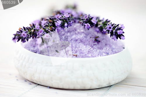 Image of lavender bath salt