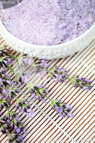 Image of lavender bath salt