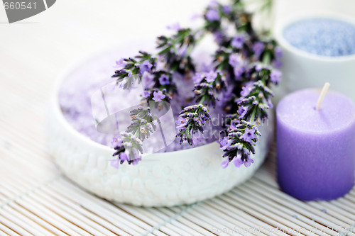 Image of lavender bath salt