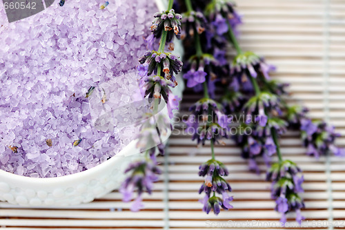 Image of lavender bath salt