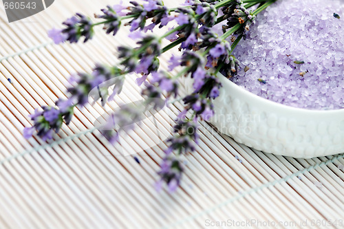 Image of lavender bath salt