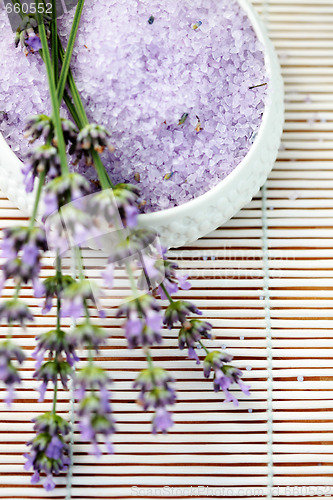 Image of lavender bath salt