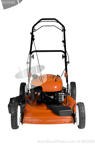 Image of Lawnmower Isolated