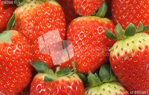 Image of strawberry background