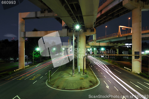 Image of night junction