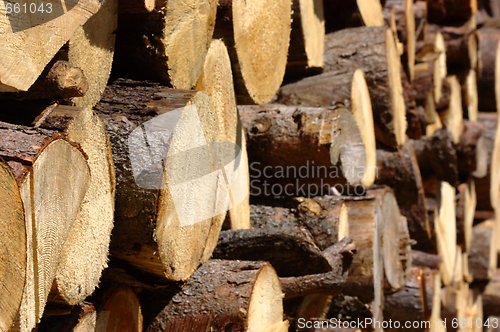Image of Pile of lumber