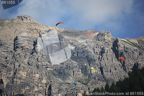 Image of Paragliding in the Alps