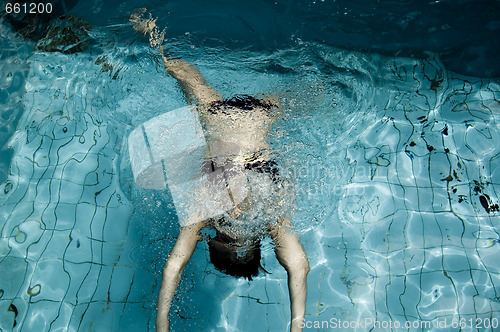 Image of Women in the pool