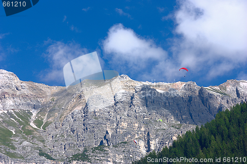 Image of Paragliding in the Alps