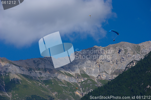 Image of Paragliding in the Alps