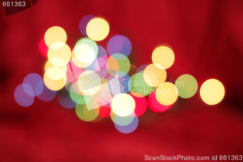 Image of Christmas Light Abstract