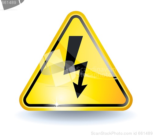 Image of High voltage sign