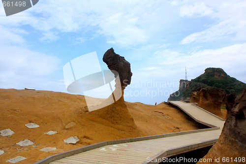 Image of Rock Formation by Ocean