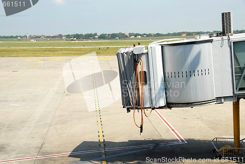 Image of Airport jetway