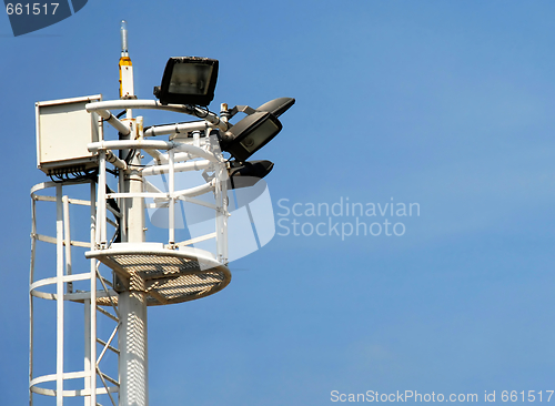 Image of Airport light tower