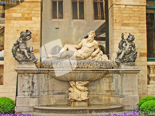 Image of European Sculpture Water Fountain