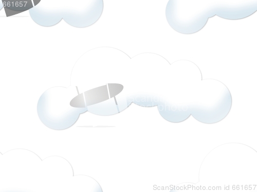 Image of Cloud Seamless Backgound