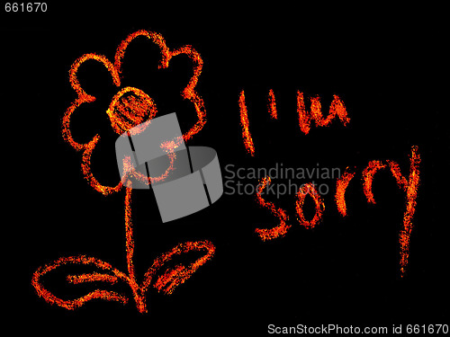 Image of sorry