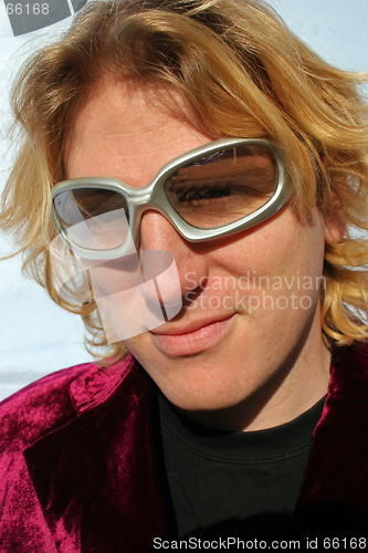 Image of Silver sunglasses