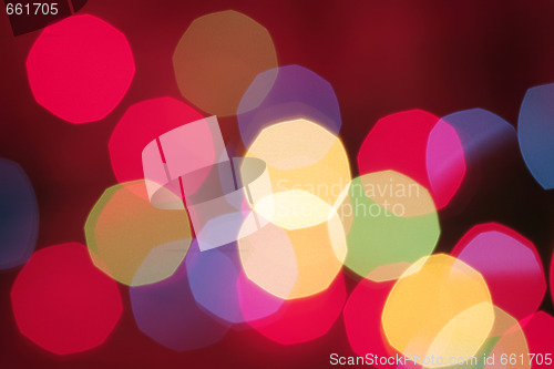 Image of Christmas Light Abstract