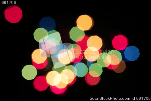 Image of Christmas Light Abstract