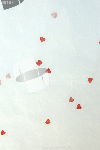 Image of Handmade Valentine Paper Background