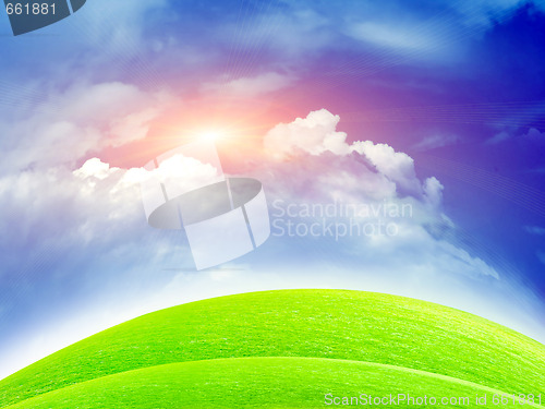 Image of solar sky