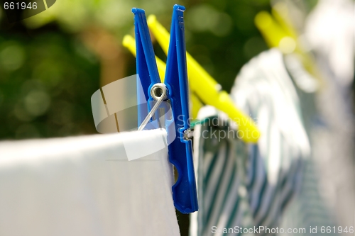 Image of Drying clothes