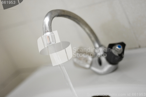 Image of Flowing tap