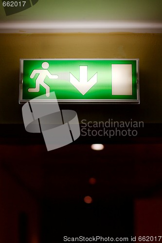 Image of Exit sign