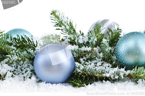 Image of Christmas ornaments