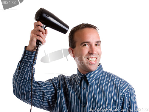 Image of Blowdryer Man