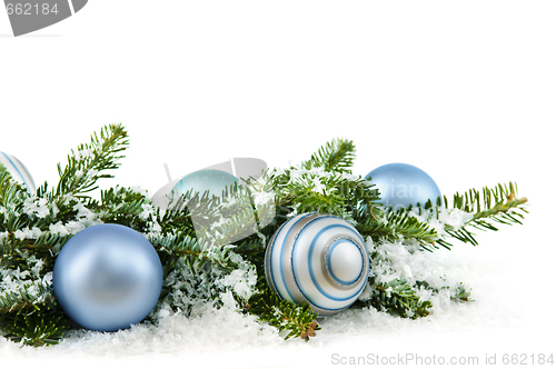 Image of Christmas ornaments