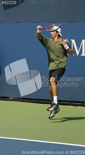 Image of editorial luigi d'agord forehand us open 2009
