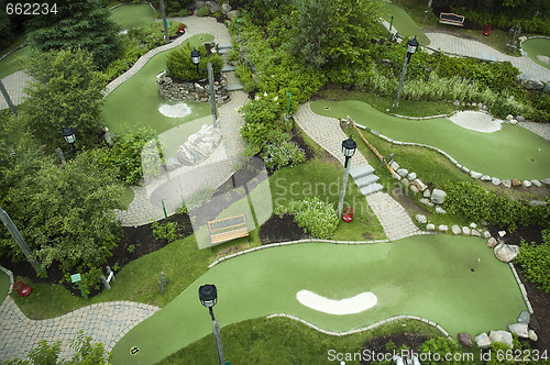 Image of Mini golf course