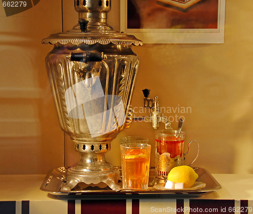 Image of Russian samovar