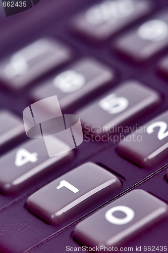 Image of ñalculator keypad