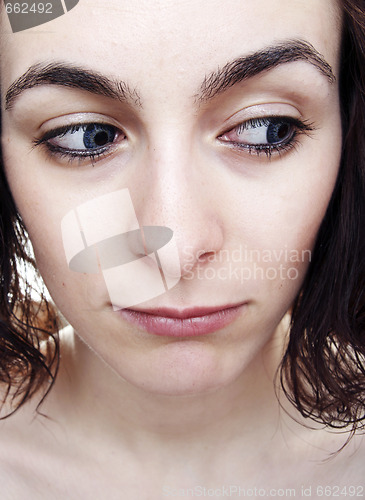 Image of Sad woman