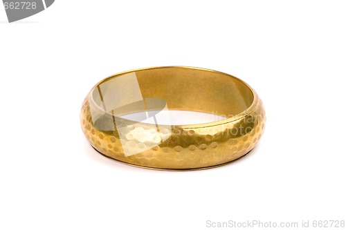 Image of golden bracelet