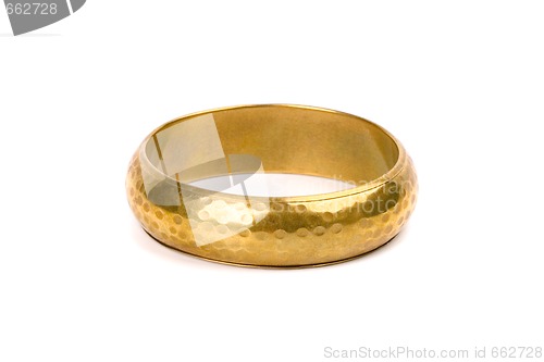 Image of golden bracelet