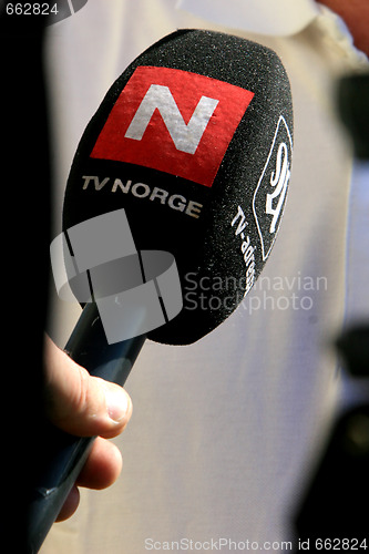 Image of TVNorge microphone