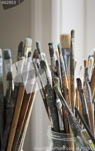Image of Artist's brushes