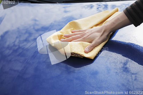 Image of Drying car