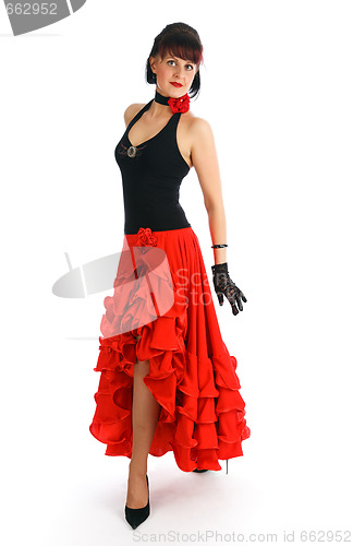 Image of Flamenco dancer