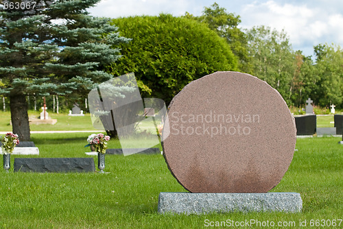 Image of Blank Head Stone