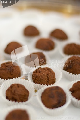 Image of chocolate truffle