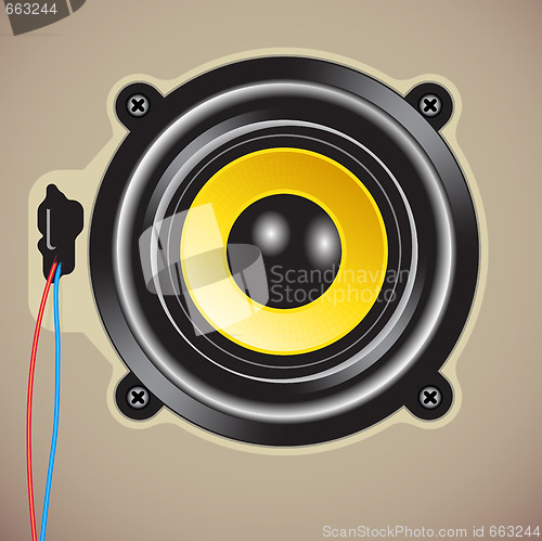 Image of loud speaker