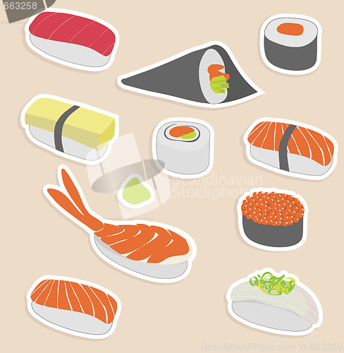 Image of  sushi set