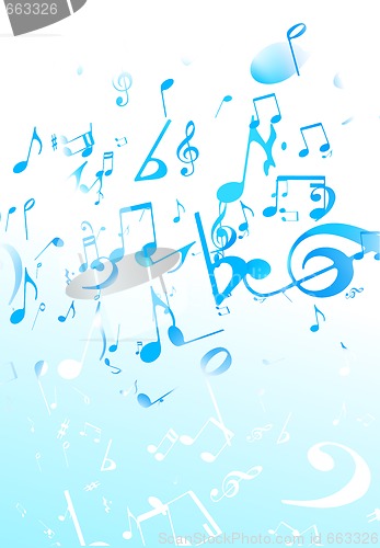 Image of  music Abstract background