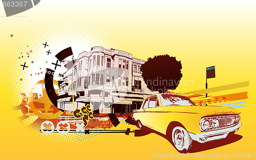 Image of retro car